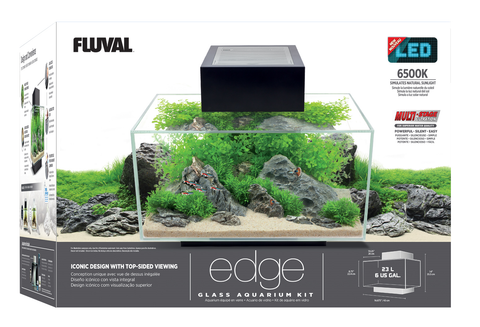 Fluval EDGE 2.0 23ltr Unit Black