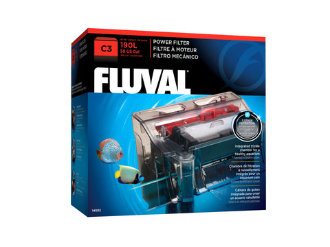 Fluval C3 Hang On Filter Up To 190ltr