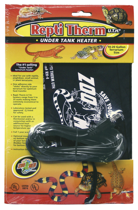 Zoo Med Repti Therm U.T.H. 8" x 6" 8w