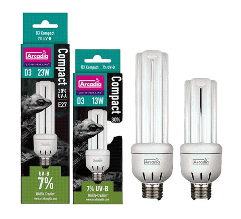 Arcadia Compact Forest UVB Bulb 7%-23w