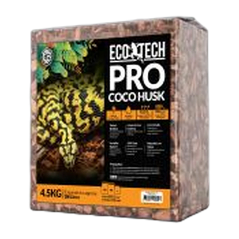 Eco Tech Coco Husk 4.5kg Compressed Bedding