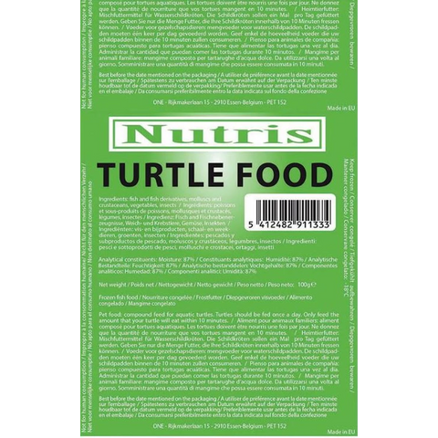 Nutris Turtle Food 100g