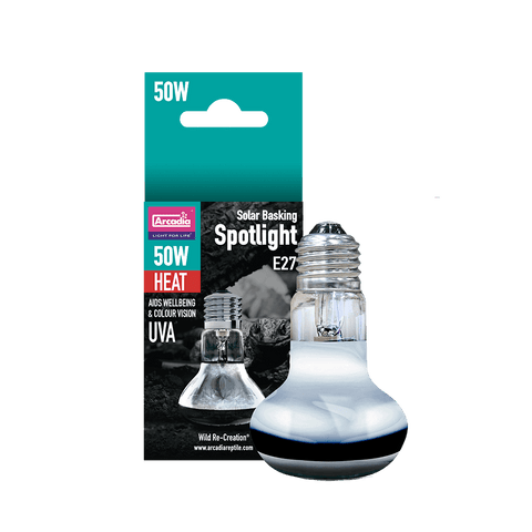 Arcadia Solar Basking Spotlight E27 50W
