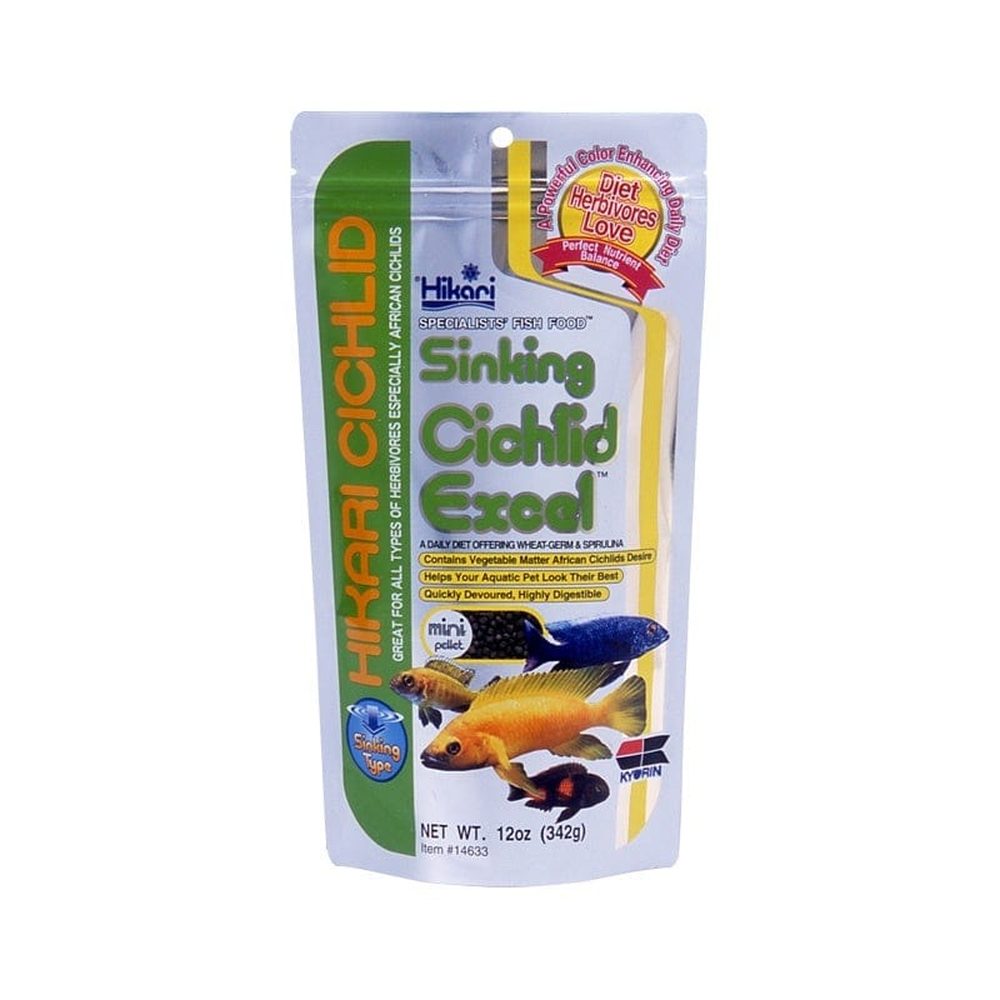 Hikari Sinking Cichlid Excel Mini Pellet-342g