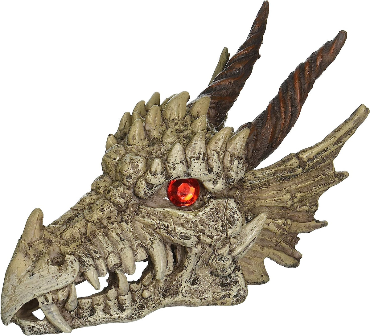 Penn Plax Dragon Skull Gazer Aquarium Ornament Large