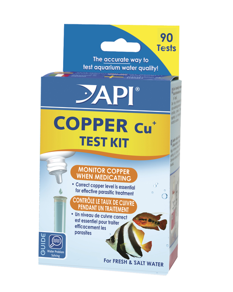 API Copper Test Kit Liquid 1.25oz Fresh/Saltwater