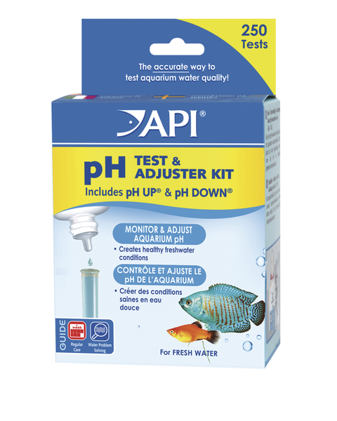 API Deluxe pH Test Kit with Liquid Adjusters