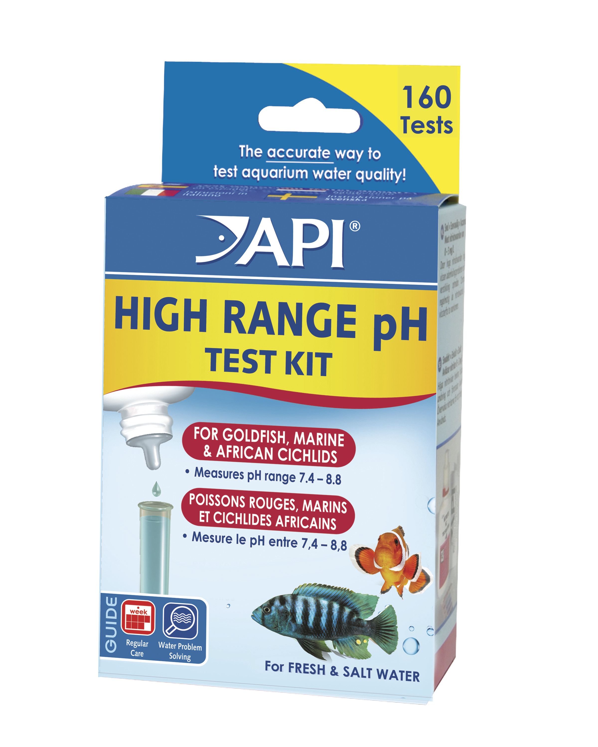 API pH High Range Test Kit Fresh/Saltwater