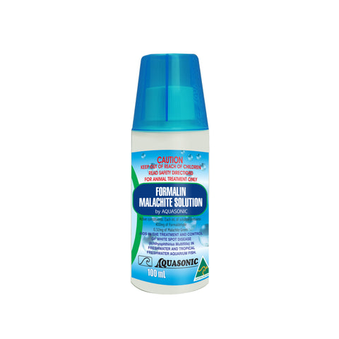 Aquasonic Formalin/Malachite Solution