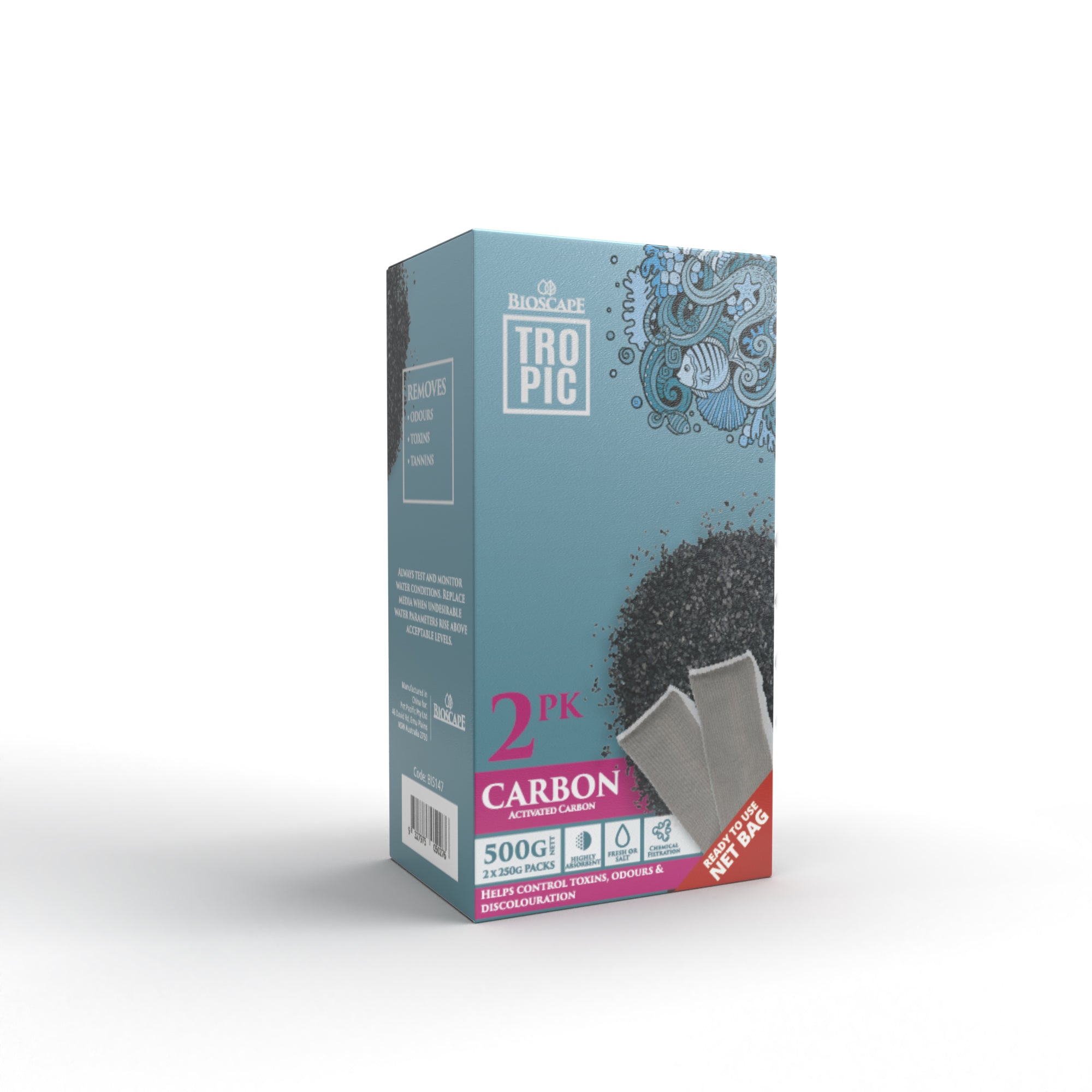 Bioscape Premium Carbon Pouches