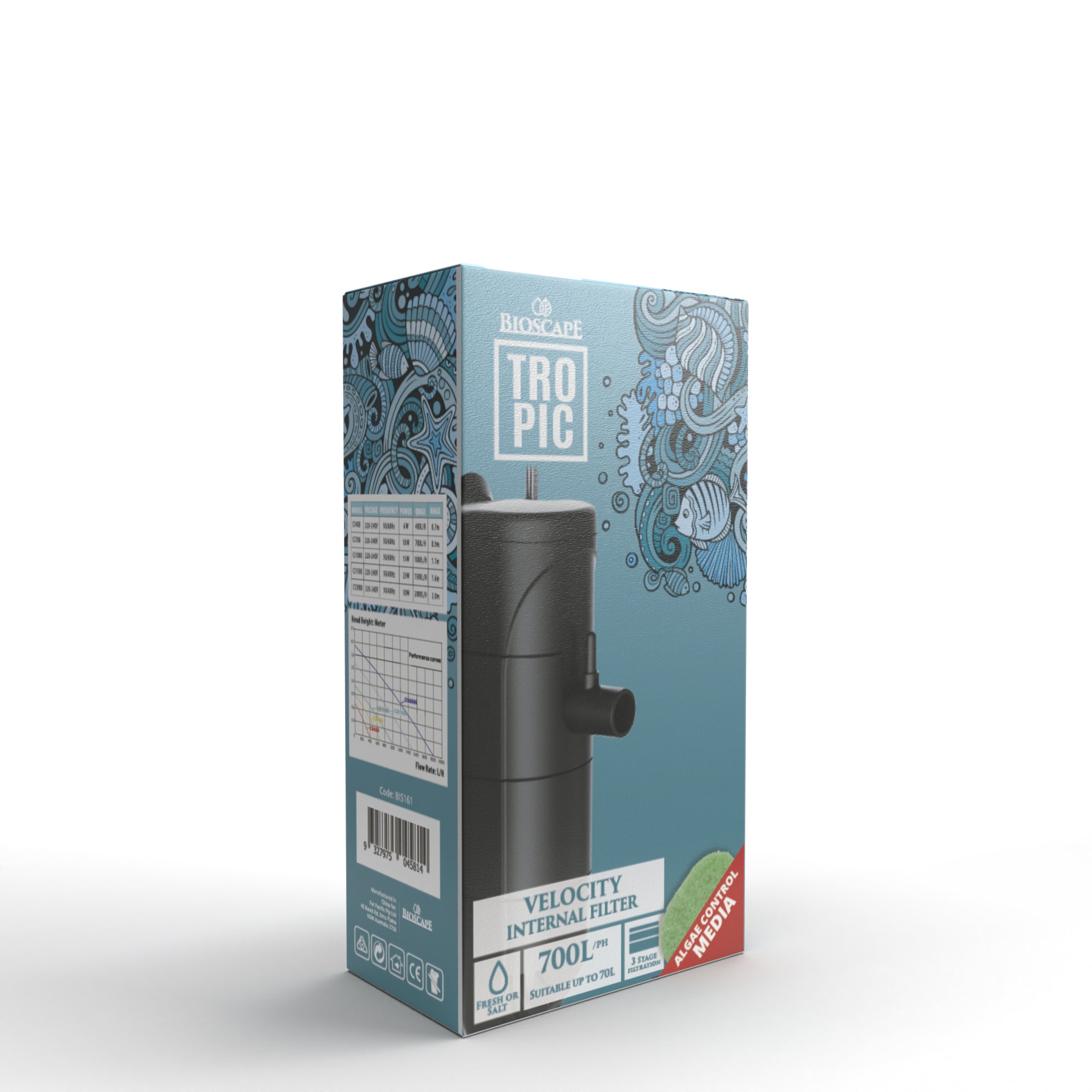 Bioscape Velocity Internal Filter