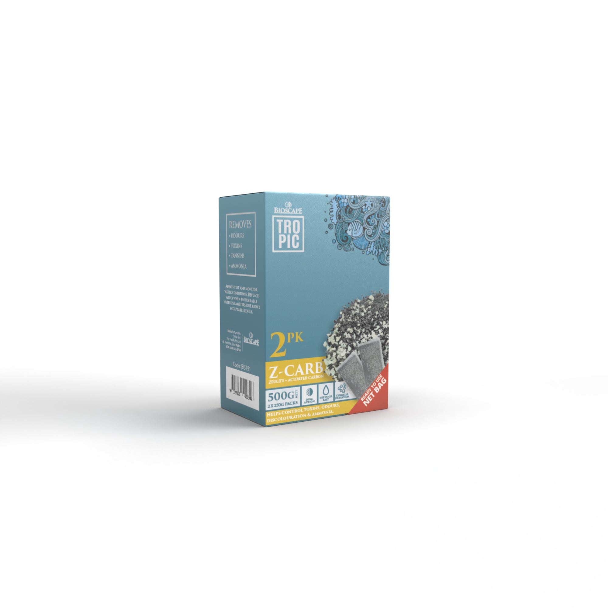 Bioscape Zeo/Carbon Pouches