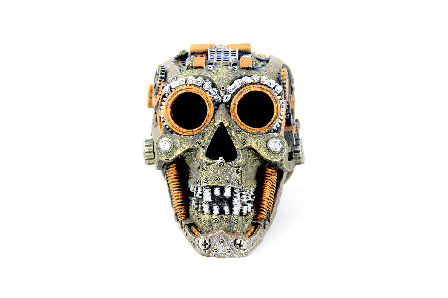 Bioscape Steampunk Skull 2 18 x 12 x 13cm