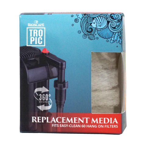 Bioscape 160L/h Hanging Filter Replacement Foam (6 Pack)