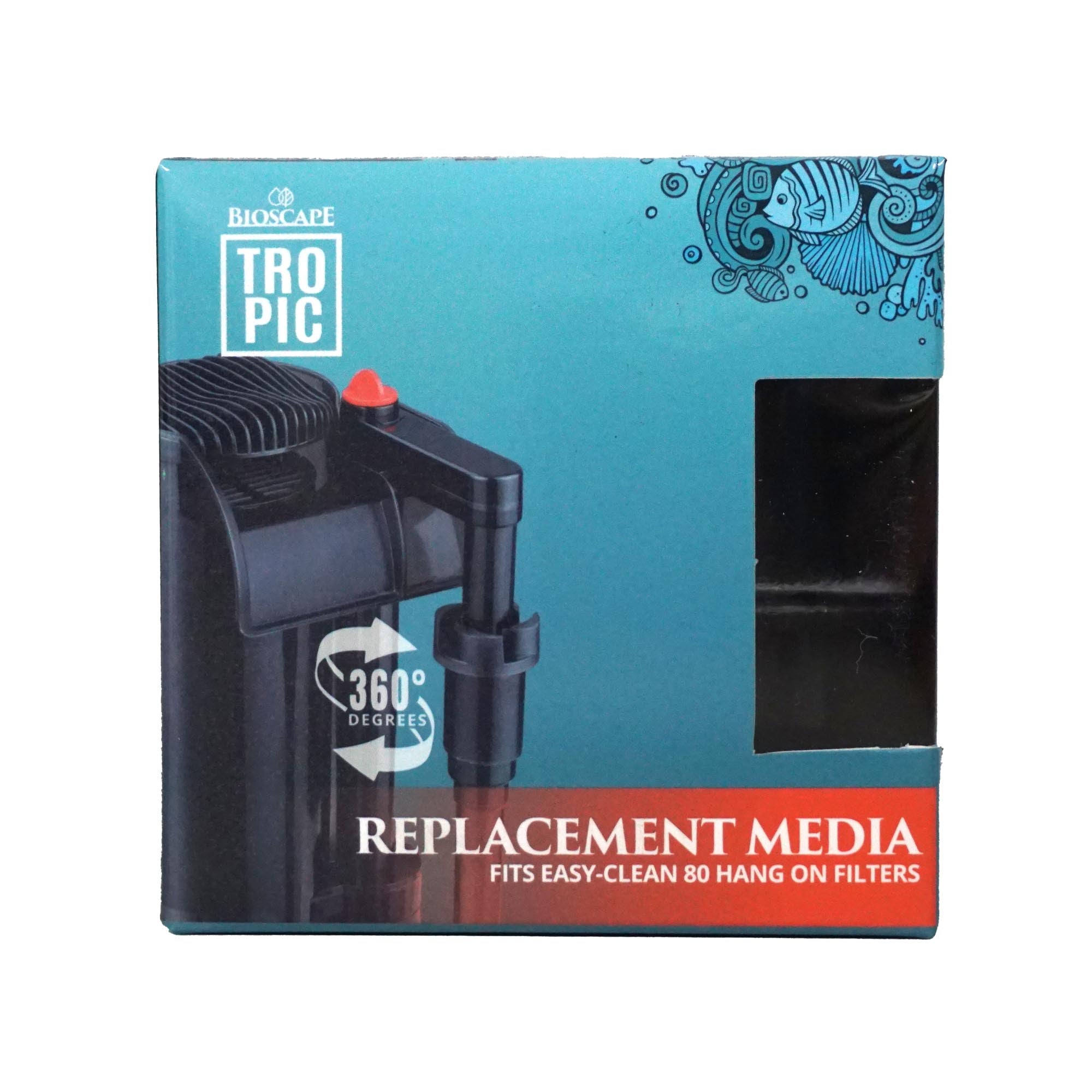 Bioscape 320L/h Hanging Filter Replacement Carbon Cartridge (2 Pack)