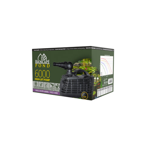 Bioscape - Hi Lift Pond Pump 6000 lph to 3.5 mtrs