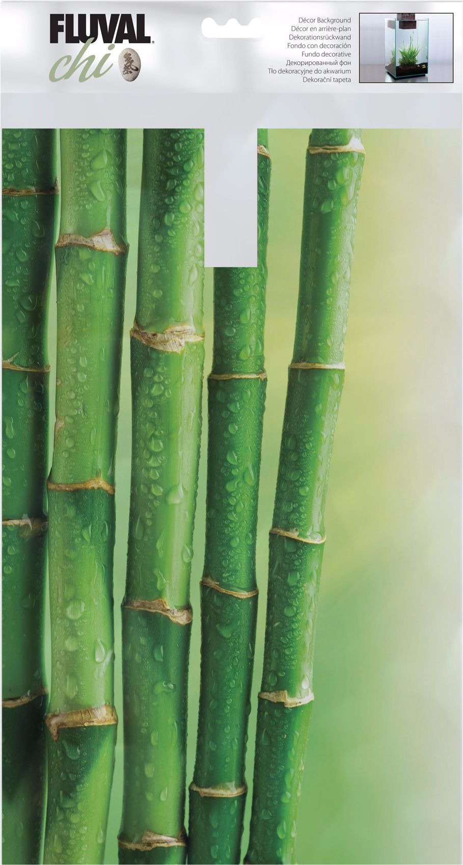 Fluval Chi Background Green Bamboo 253 x 404mm