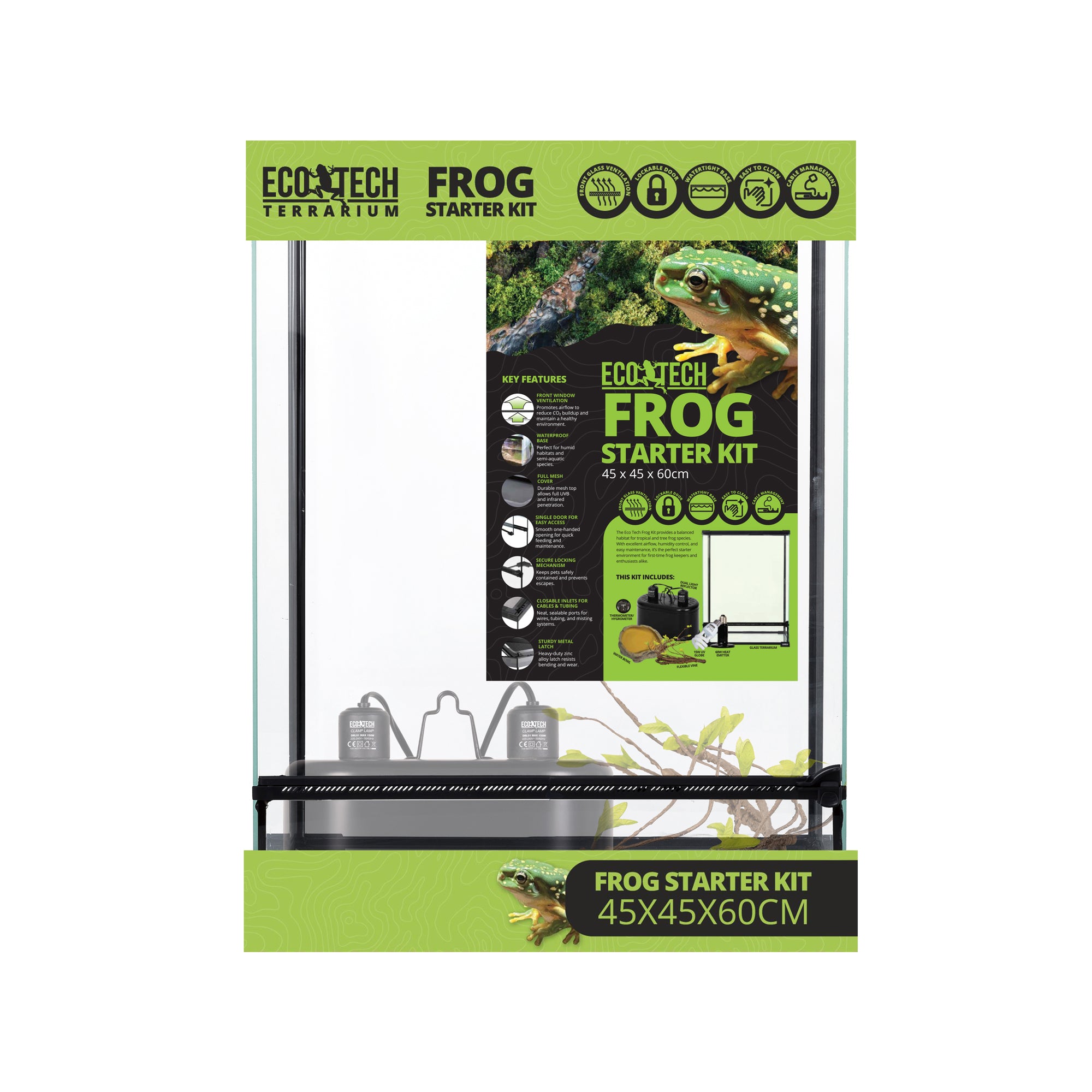 Eco Tech Frog Starter Kit 45 x 45 x 60cm