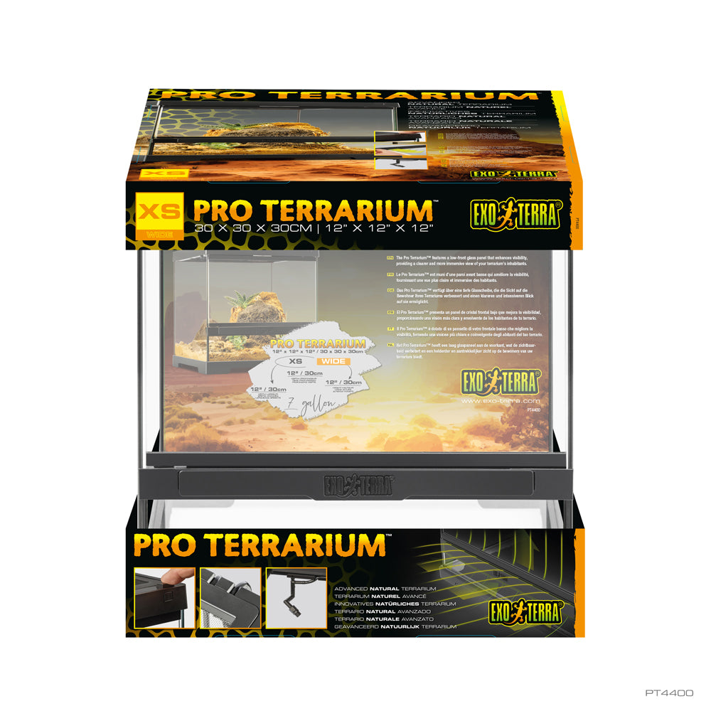 Exo Terra Pro Terrarium XSmall / Wide 30 x 30 x 30cm