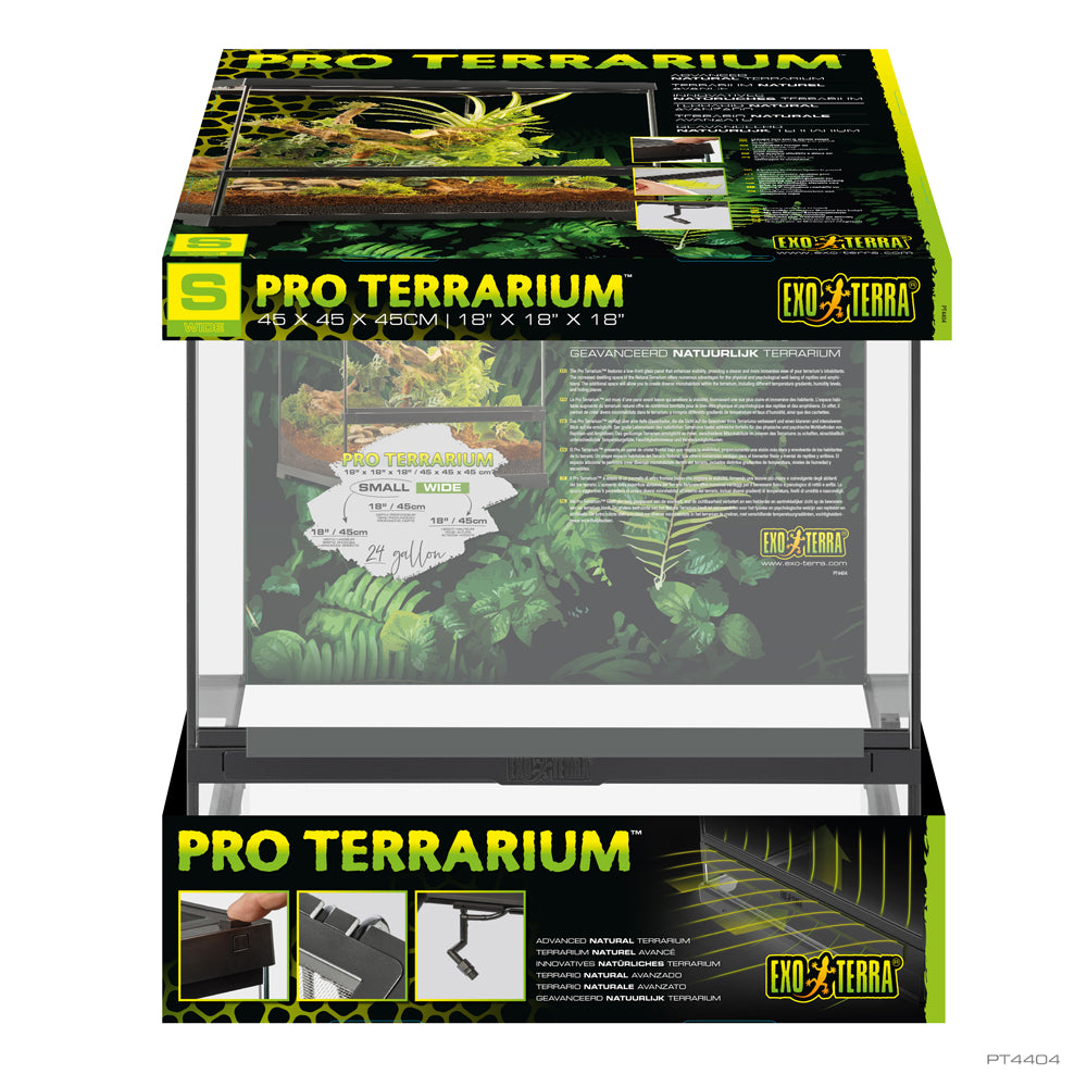 Exo Terra Pro Terrarium Small / Wide 45 x 45 x 45cm