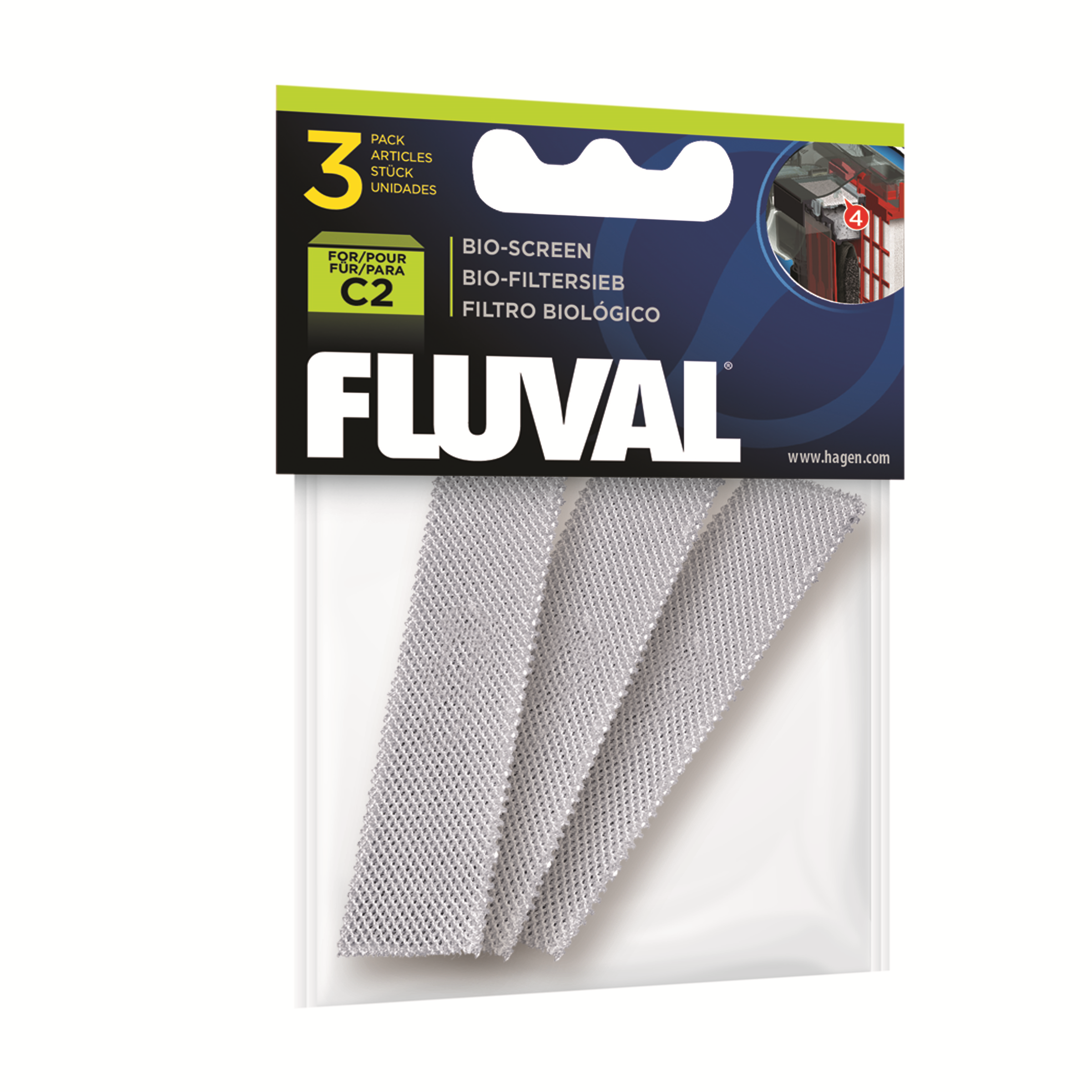 Fluval C2 Hang On Filter Bio-Screen