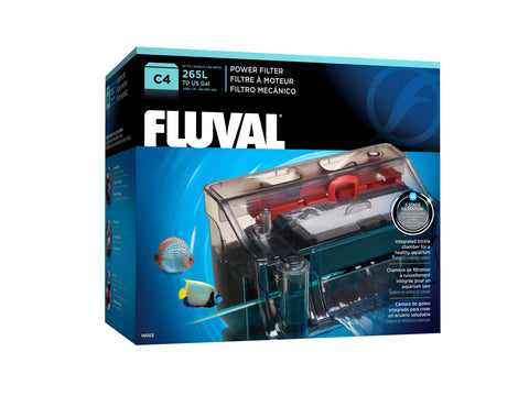 Fluval C4 Hang On Filter Up To 265ltr
