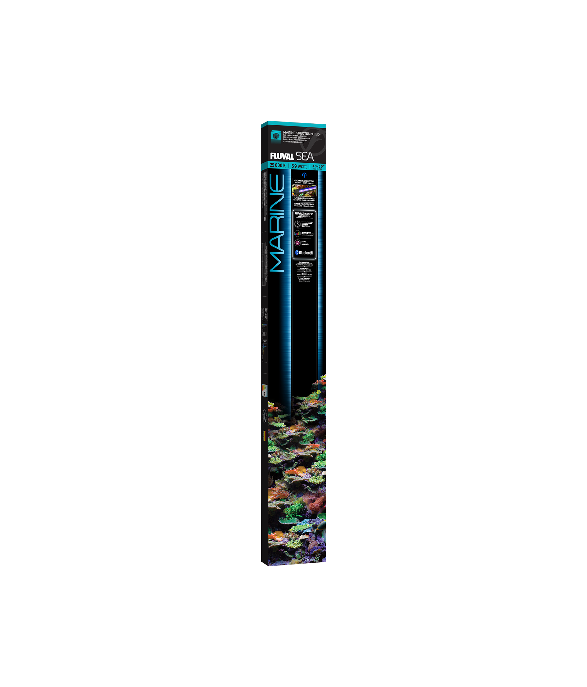 Fluval MARINE LED Light Unit 3.0 115 - 145cm 59w