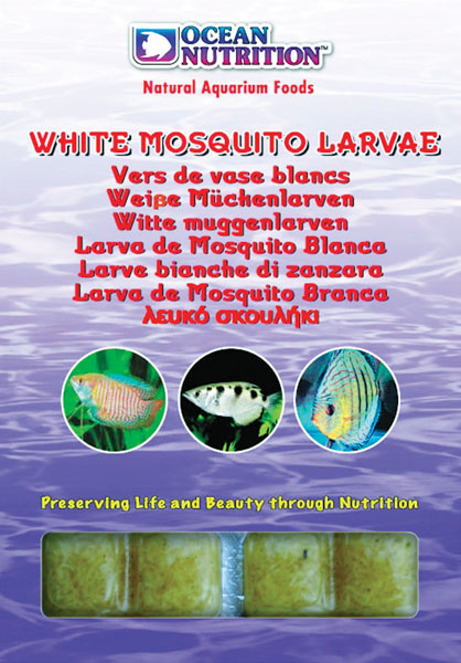 Ocean Nutrition Frozen White Mosquito Larvae