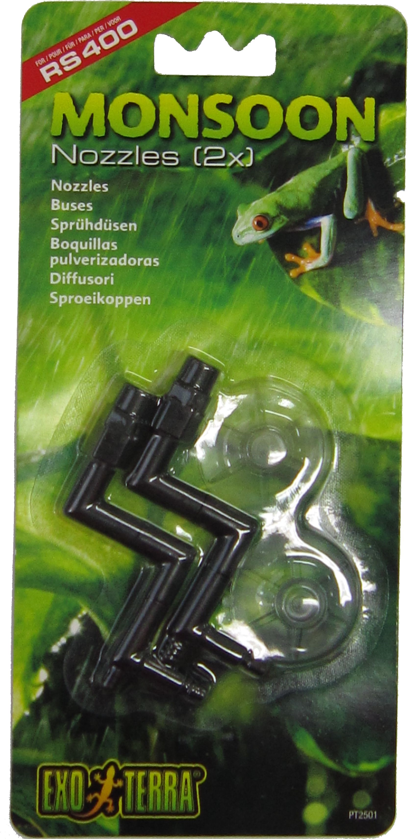Monsoon Reptile Mister Replacement Nozzles (2) with Suction Cups