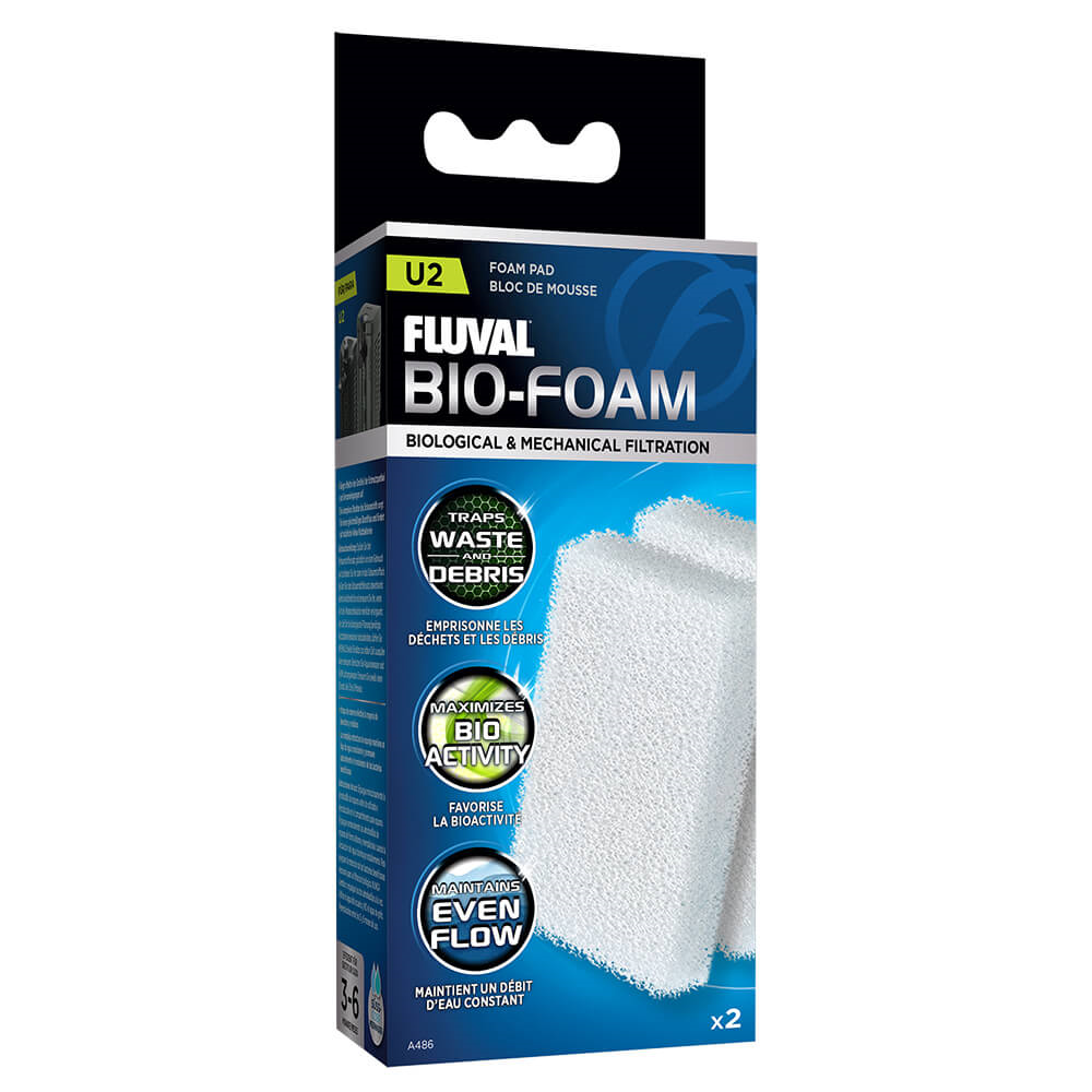 Fluval U2 Bio Foam Replacement (2 pack)