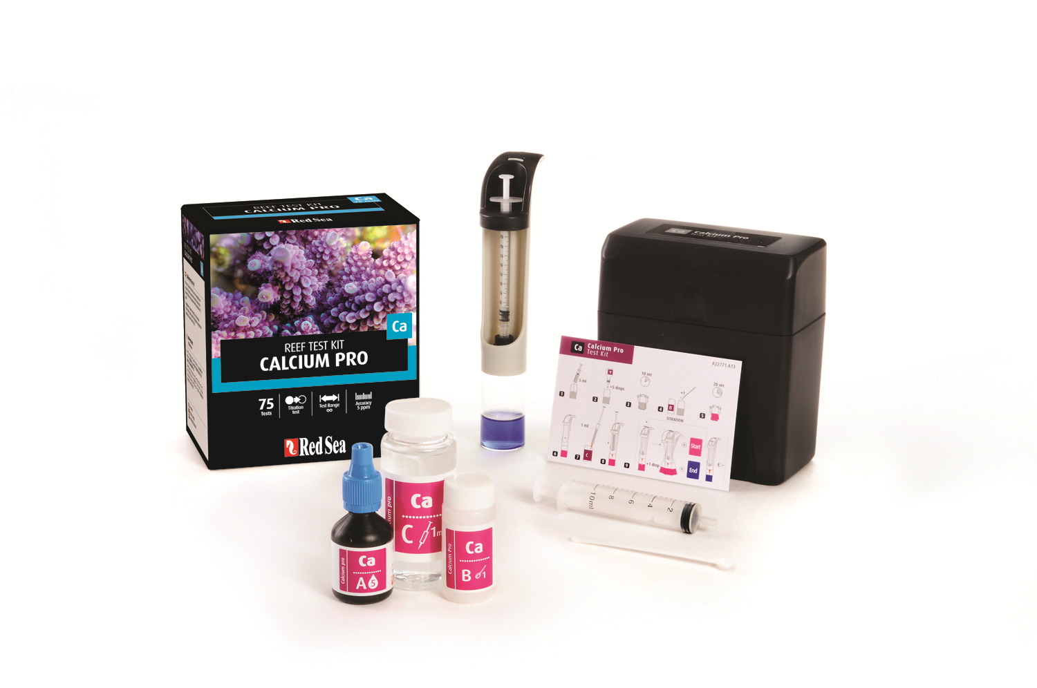 Red Sea Calcium Pro Testing Kit 75 Tests