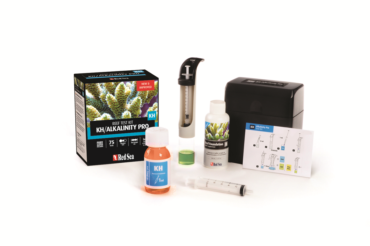 Red Sea KH/Alkalinity Pro Testing Kit 75 Tests