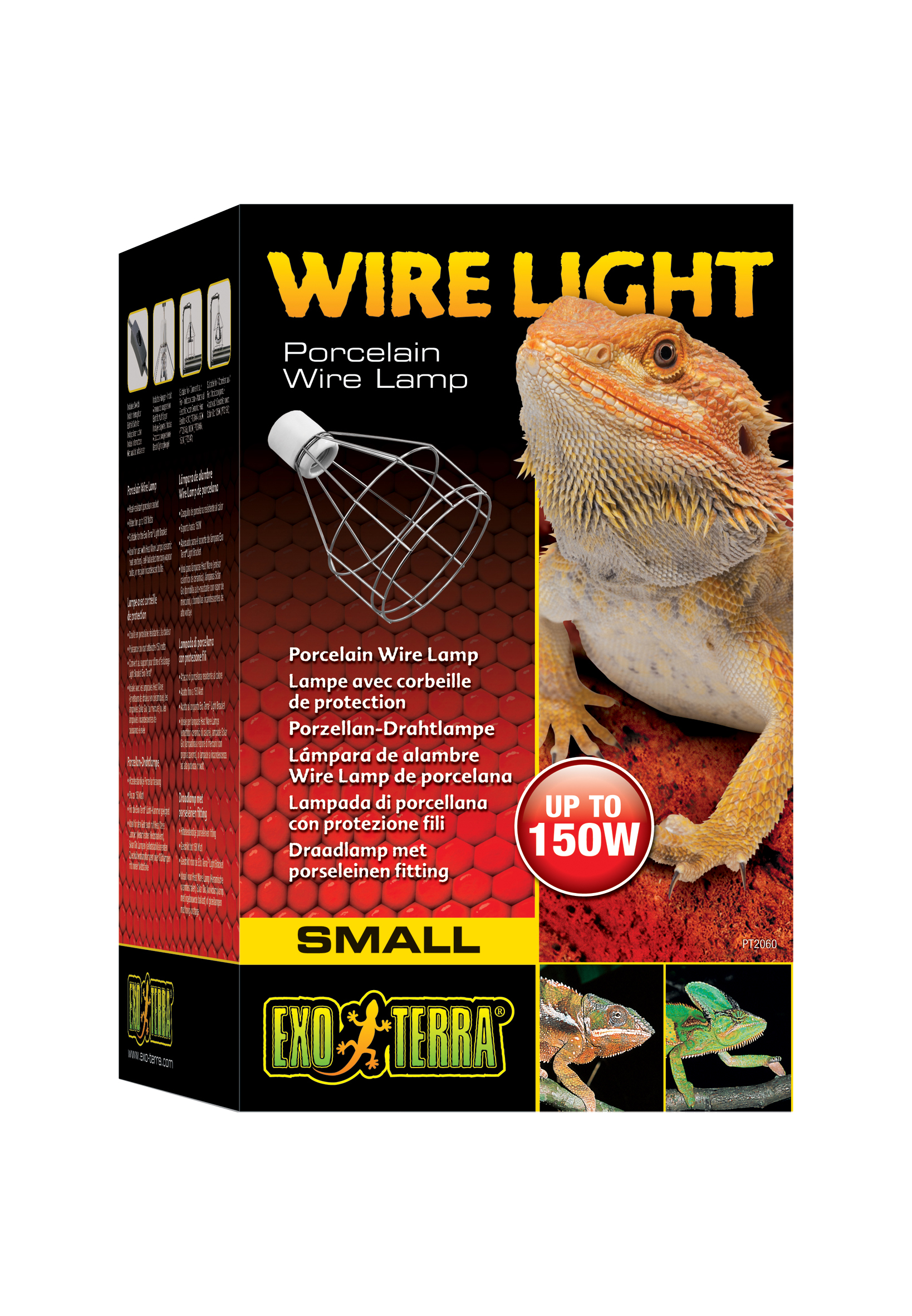 Exo Terra Porcelain Wire Clamp Lamp Small