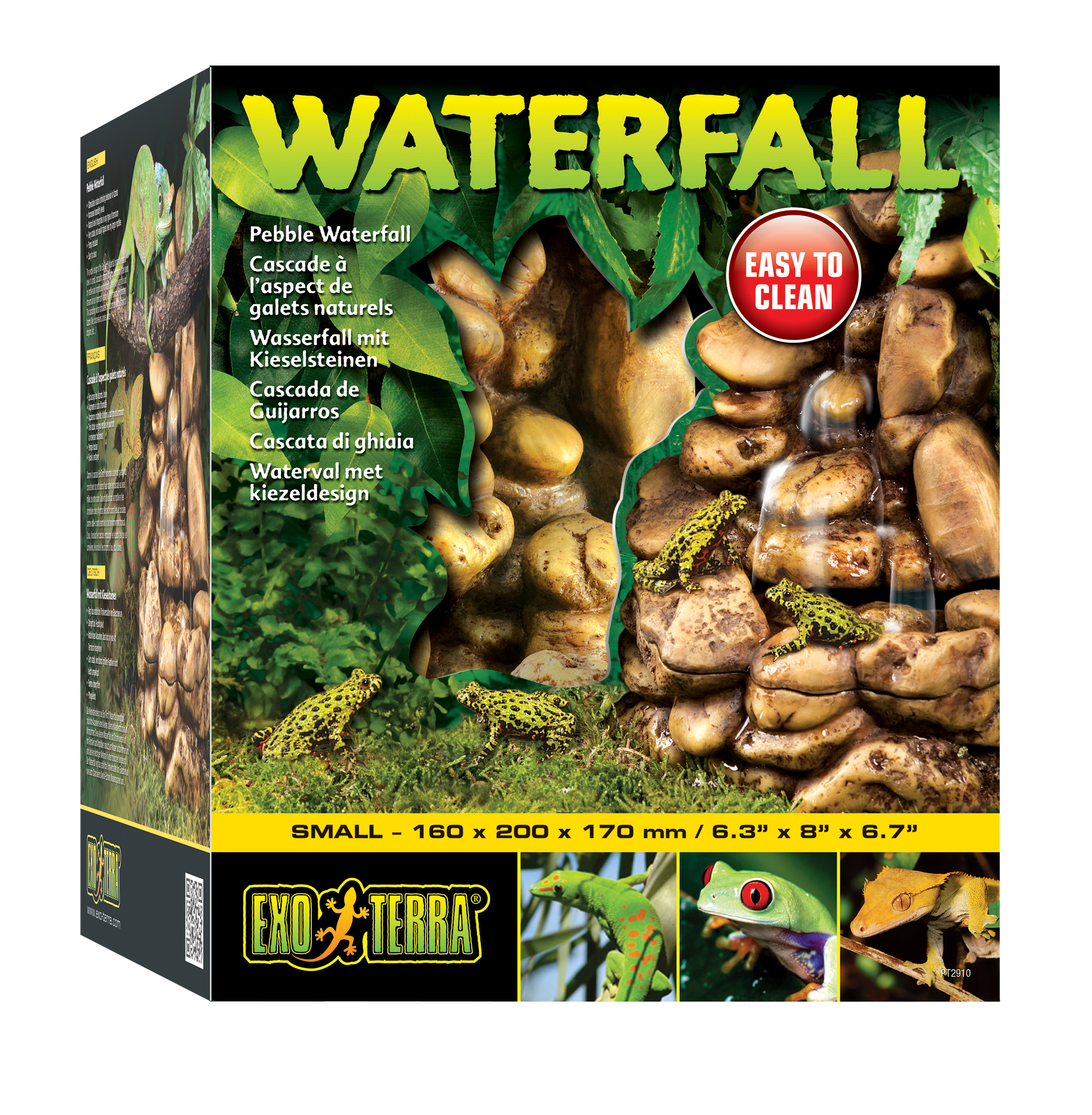 Exo Terra Pebble Waterfall Unit Small (Includes Pump)