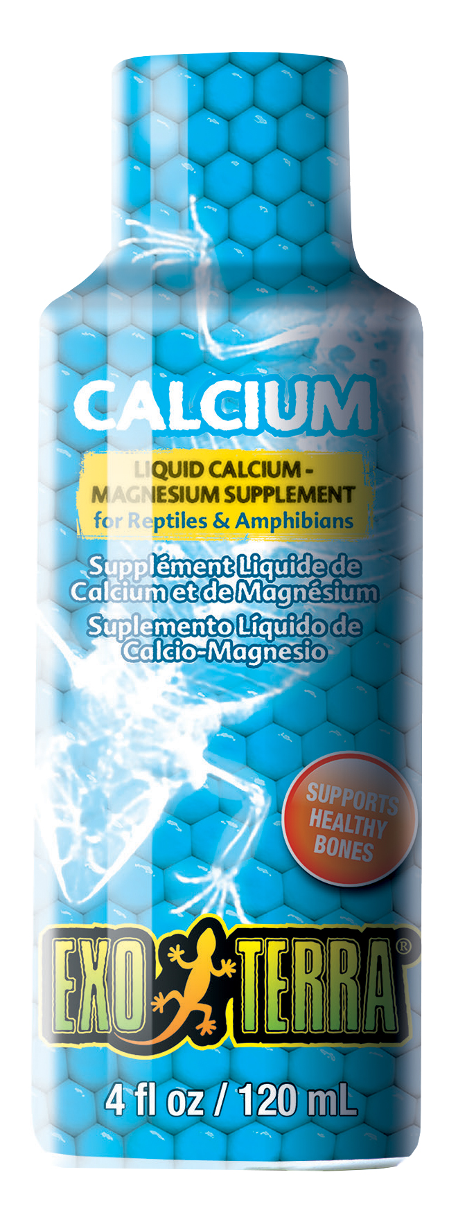 Exo Terra Liquid Calcium + Magnesium Supplement 120ml