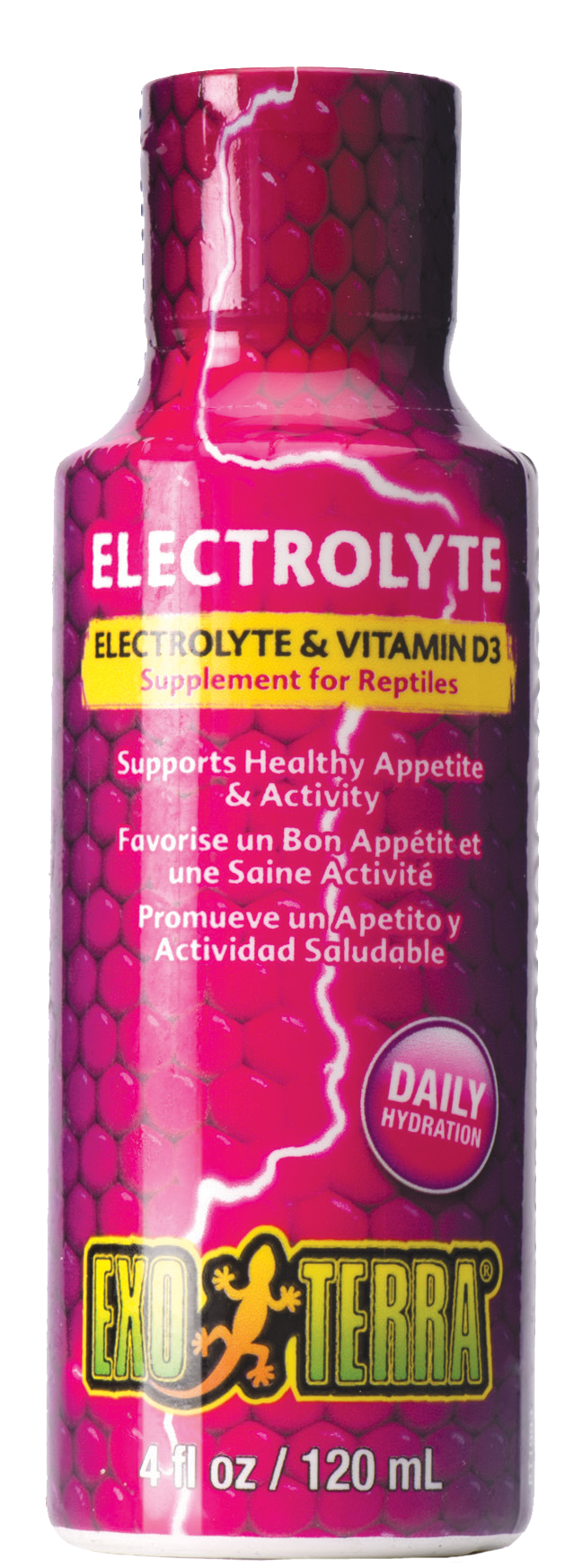 Exo Terra Electrolyte and Vitamin D3 Supplement 120ml