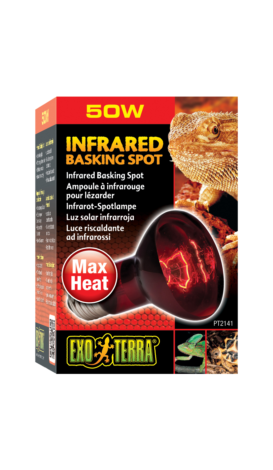 Exo Terra Heat Glo Infrared Heat Lamp 50w