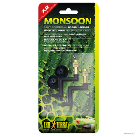 Exo Terra Brass Nozzle Monsoon Nano Mist System