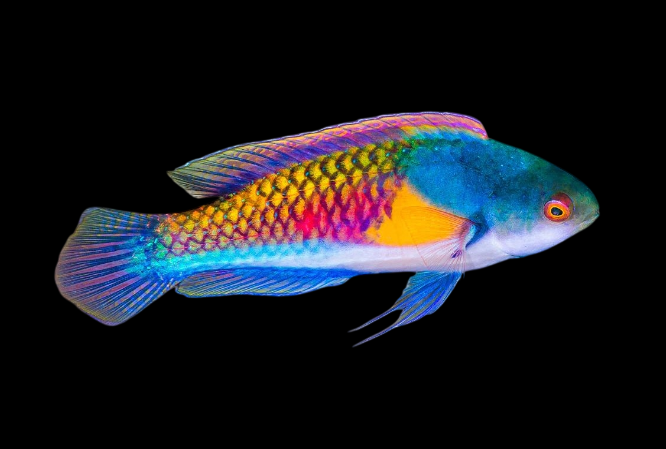 Yellow Flanked Fairy Wrasse | Cirrhilabrus ryukyuensis