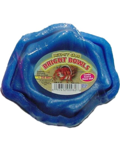 Zoo Med Hermit Crab Bright Bowl Neon Blue