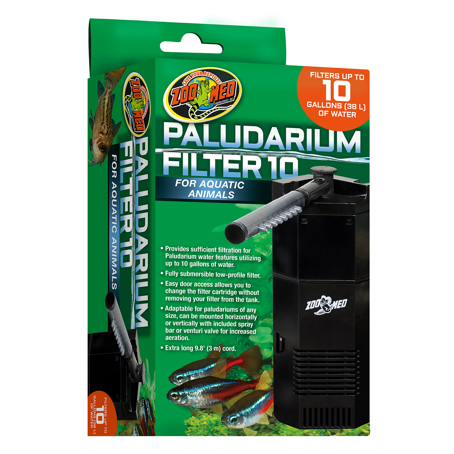 Zoo Med Paludarium Filter 10-40gph