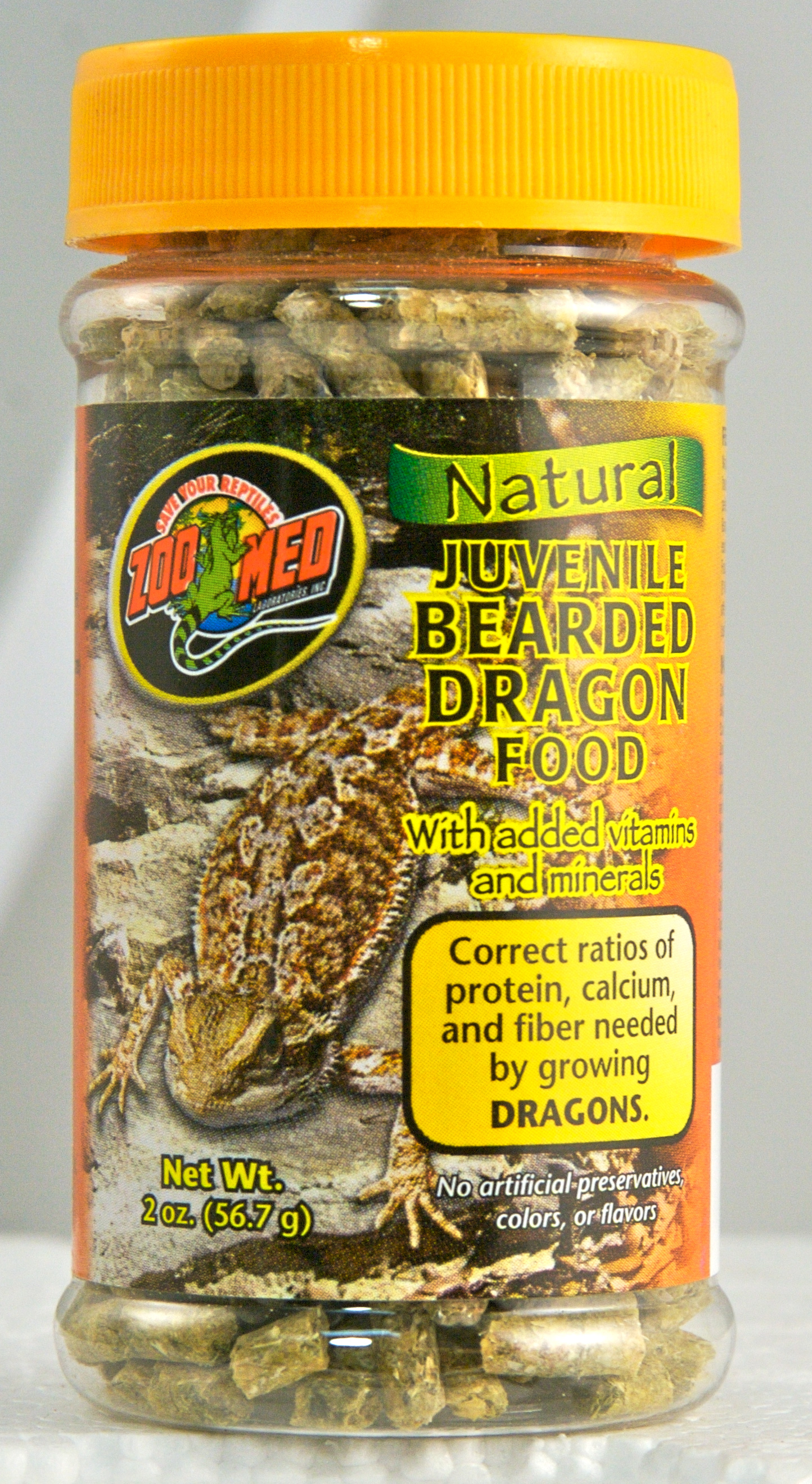 Zoo Med Bearded Dragon Food Juvenile 56gm