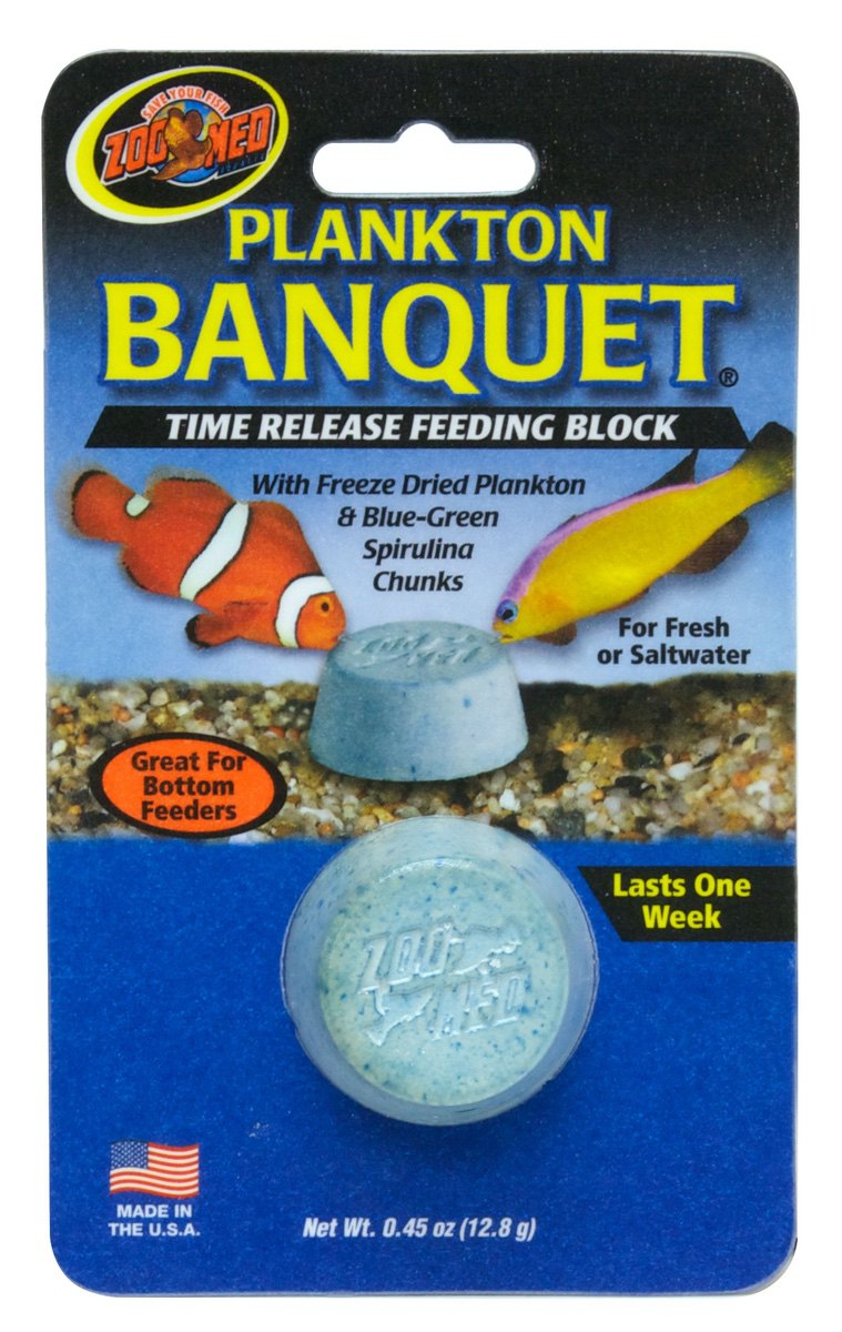 Zoo Med Plankton Banquet Feeding Block ( 1 ) 7 Days