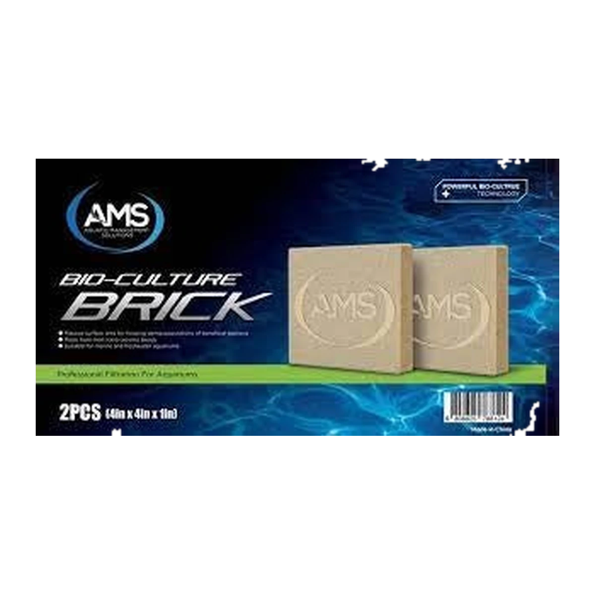 AMS Bio Culture Brick- 2 Pack (4in x 4in x 1in)