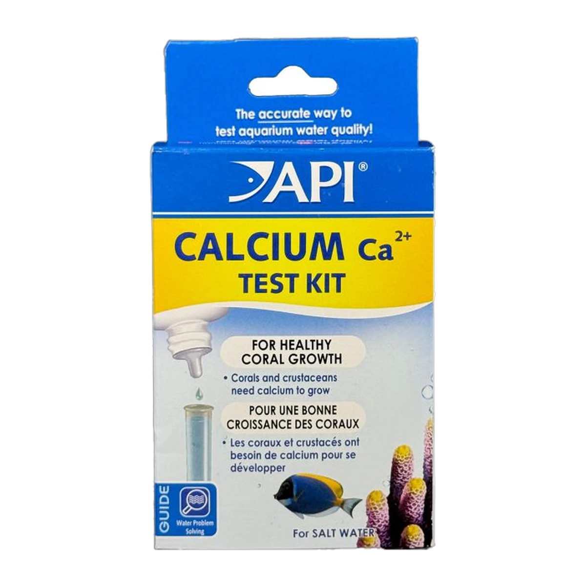 API Calcium Test Kit Liquid 1.25oz Saltwater