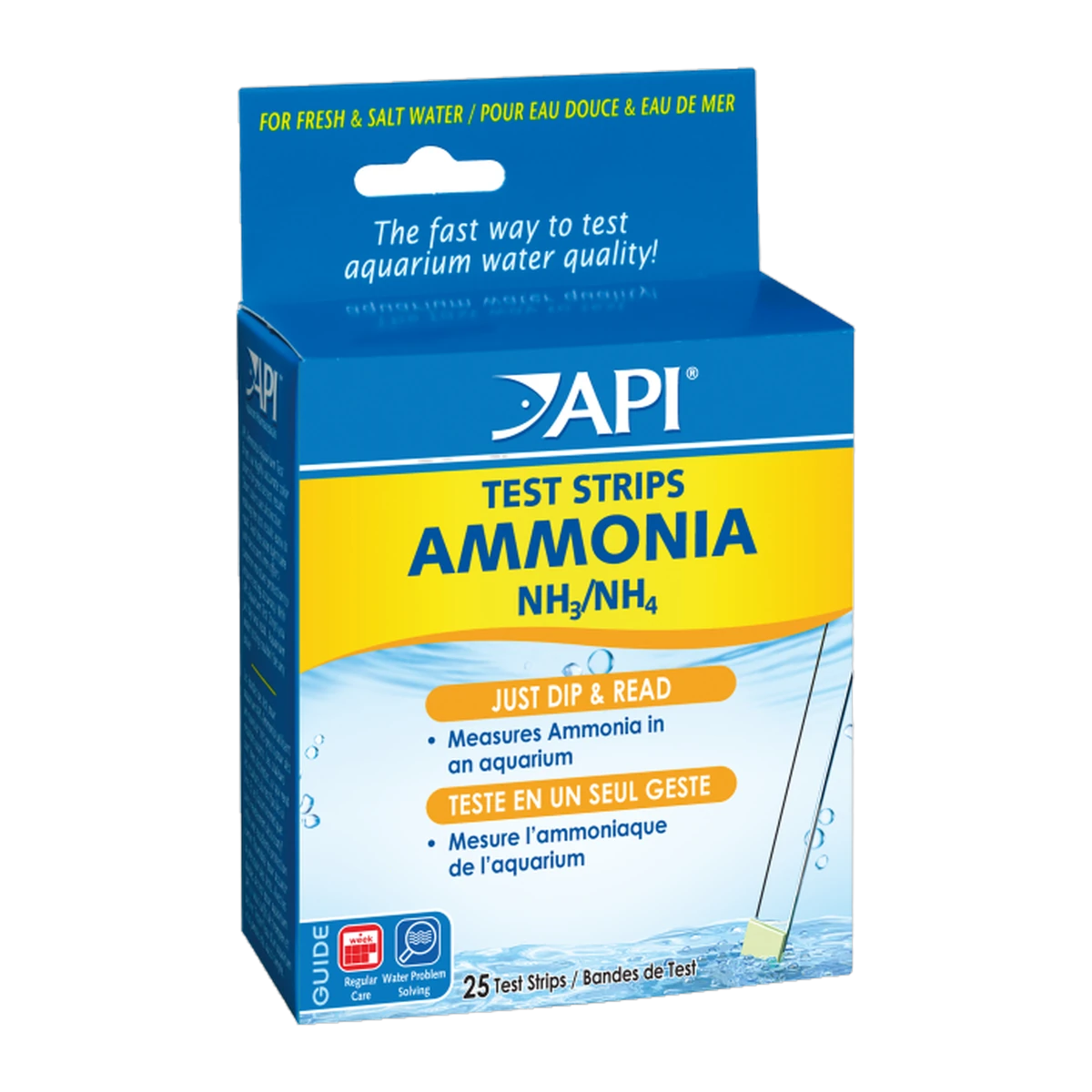 API Quick Testing Strips Ammonia