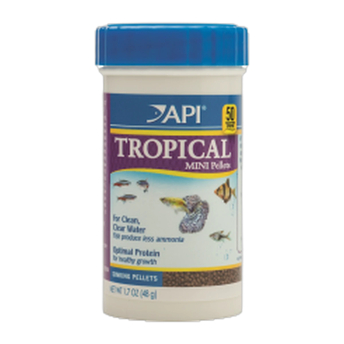 API Tropical Pellet Food (Mini) 48gm