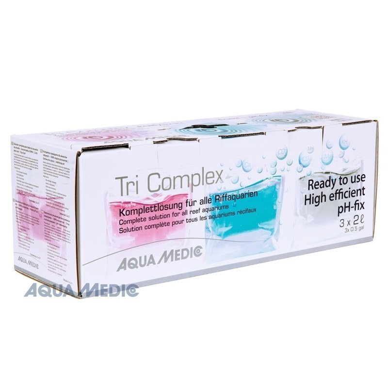 Aqua Medic Tri Complex - 3 x 2ltr Bag Pack