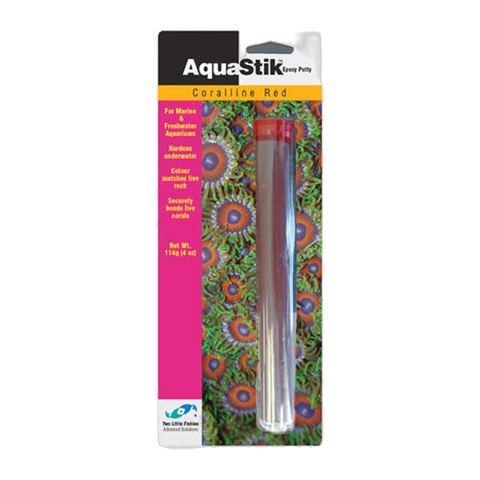 AquaStik Coralline Red Epoxy Putty