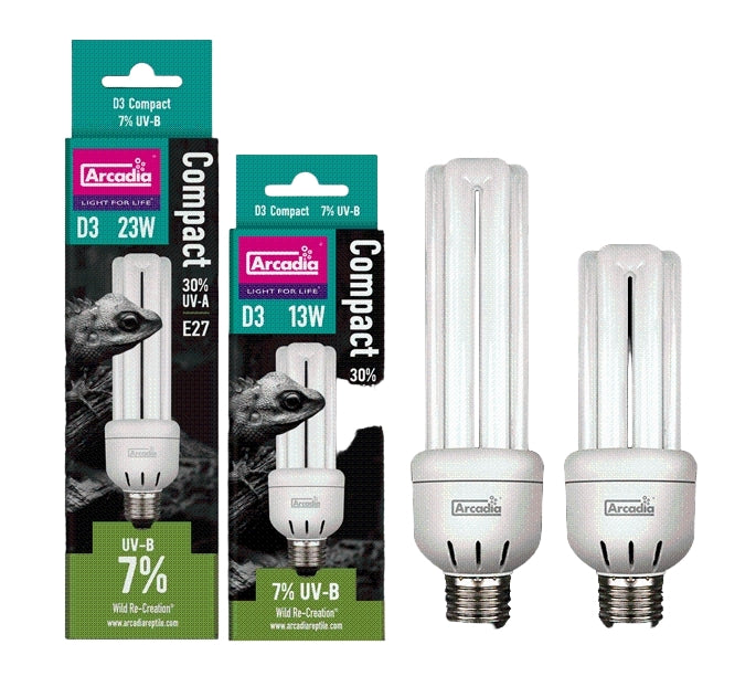 Arcadia Compact Forest UVB Bulb 7%-23w